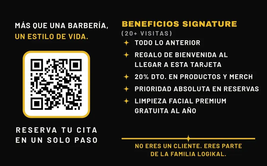 Tarjeta Signature — reverso
