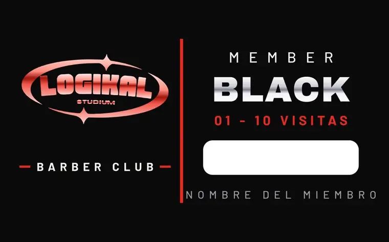 Tarjeta Logikal Member Black — anverso