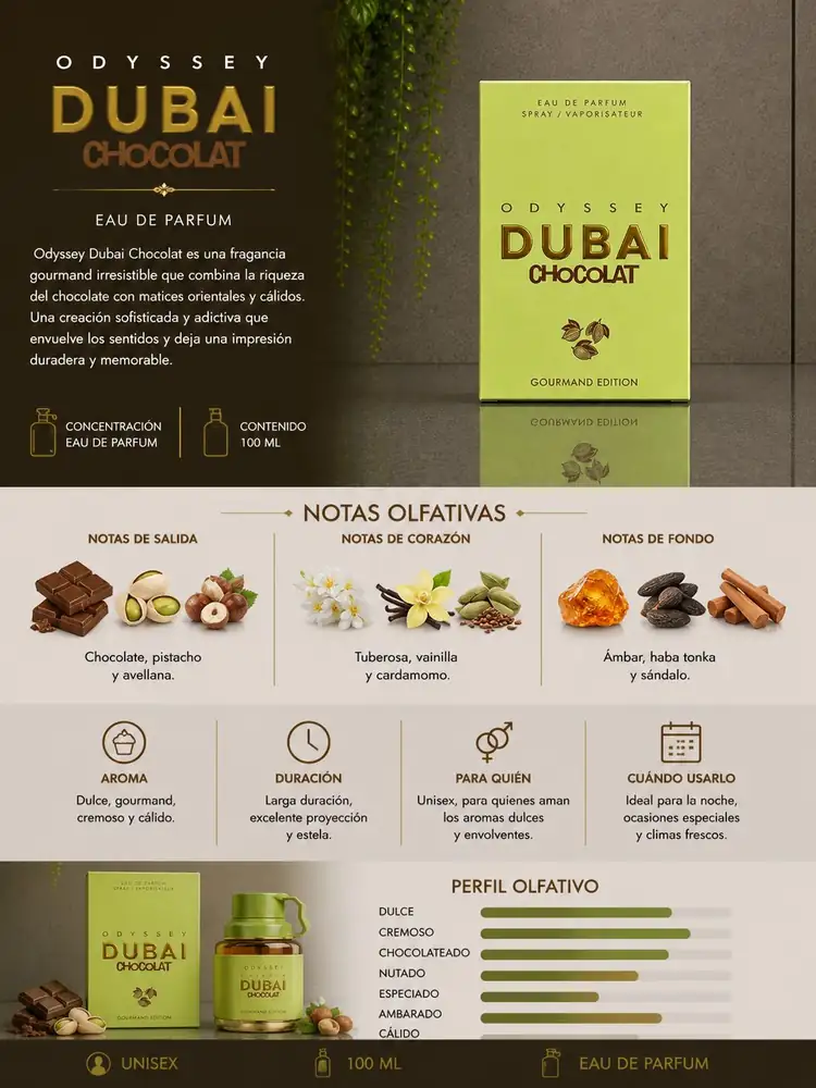 Ficha de Armaf Odyssey Dubai Chocolat
