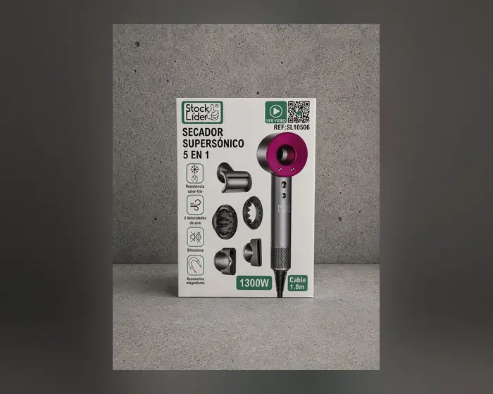 Secador Supersónico 5 en 1