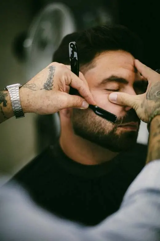 Ritual de barba con navaja