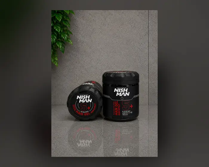 Nish Man Hair Gel Gum Effect 5+ Pro